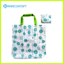 Bolso de compras de nylon plegable promocional (RB0415-06)